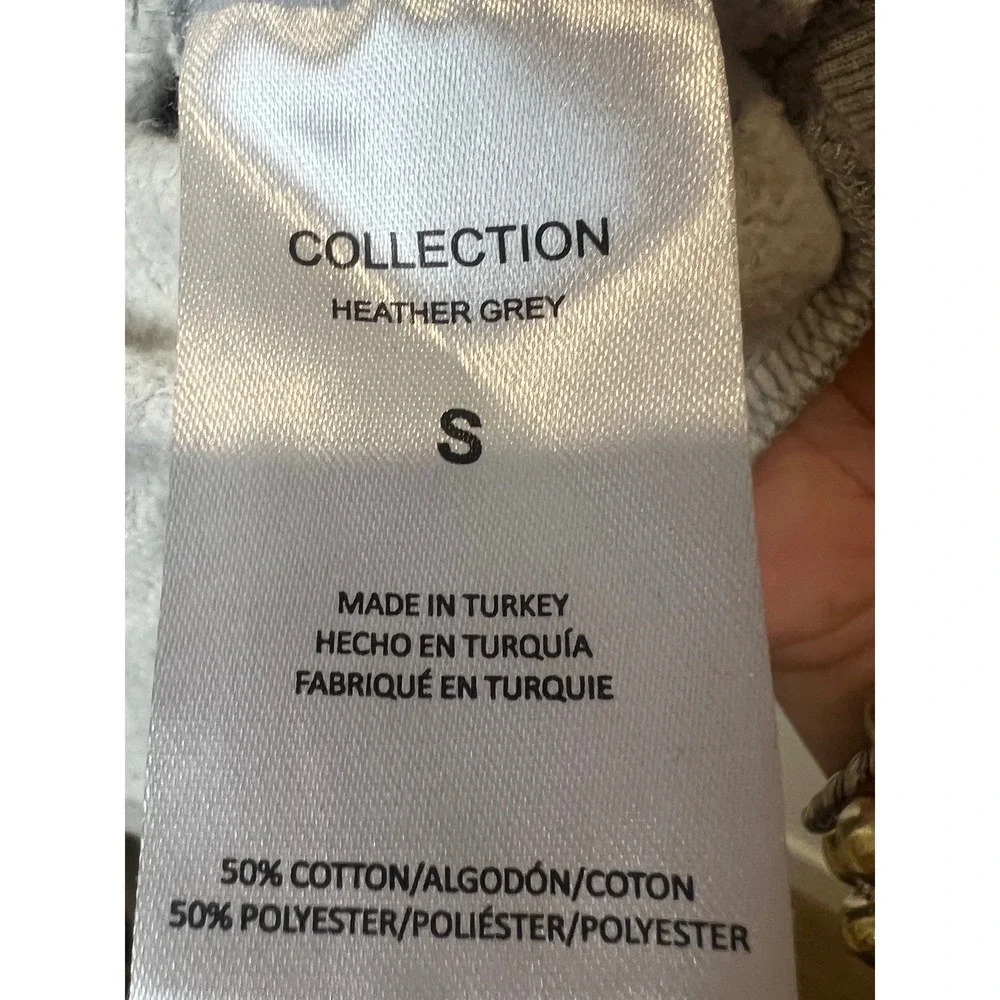 Favorite Daughter Heather Gray Crewneck Sweater Sz S